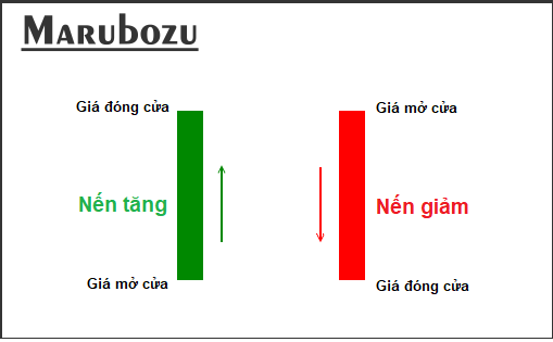 Mô hình nến Marubozu