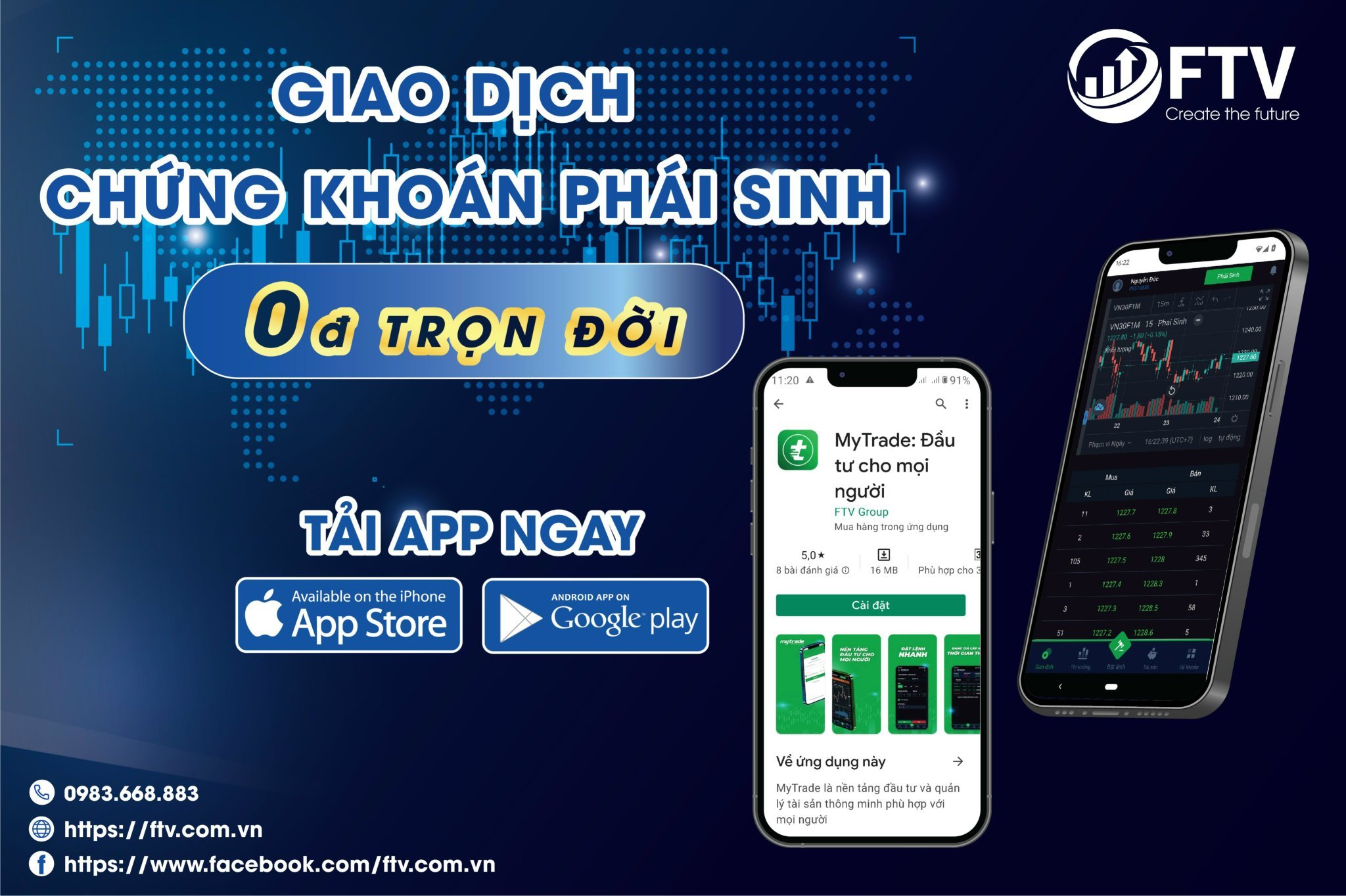 Tải app giao dịch chứng khoán