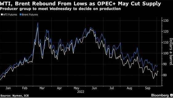 Giá dầu tăng cao hơn khi các nhà giao dịch kỳ vọng OPEC + cắt giảm nguồn cung