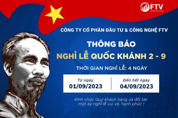 THÔNG BÁO NGHỈ LỄ QUỐC KHÁNH 02/09/2023